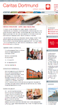Mobile Screenshot of caritasdortmund.de
